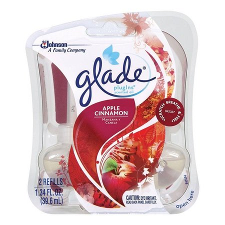 GLADE Plug-Ins Oil Rfl Appl-Cinn 2Pk 13074